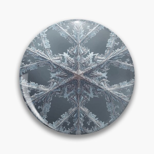 Item preview, Mandelbrot Snowflake designed and sold by AbstractAnom.
