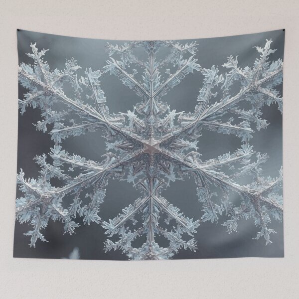 Item preview, Mandelbrot Snowflake designed and sold by AbstractAnom.