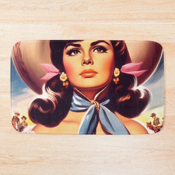 Item preview, Retro Cute Cowgirl designed and sold by PulpVintage.