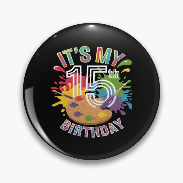 Item preview, It's My 15th Birthday Girl Painting 15 Year Old Bday Party  designed and sold by MythWoot.