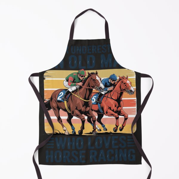 Item preview, Never Underestimate An Old Man Who Loves Horse Racing designed and sold by trinfhri.