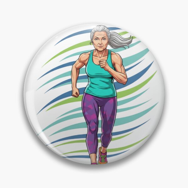 Item preview, Running Grandma – Proof That Age Is Just a Number designed and sold by LaurannaDesign.