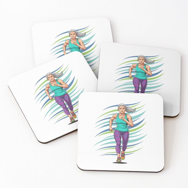 Item preview, Running Grandma – Proof That Age Is Just a Number designed and sold by LaurannaDesign.
