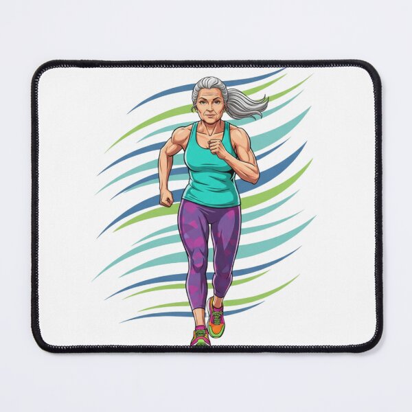 Item preview, Running Grandma – Proof That Age Is Just a Number designed and sold by LaurannaDesign.