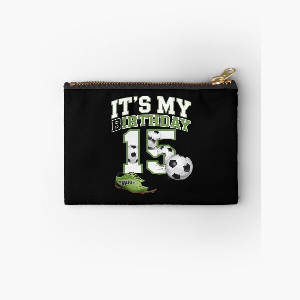 Item preview, It's My 15th Birthday Soccer Party 15 Year Old Boy  designed and sold by MythWoot.