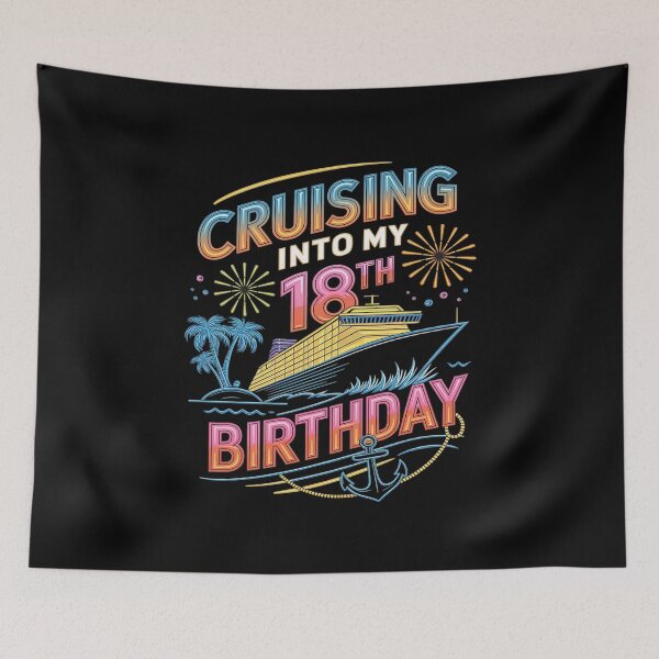 Item preview, Cruising Into My 18th Birthday 18 Years Old Cruise Outfits  designed and sold by MarryIsMonth.