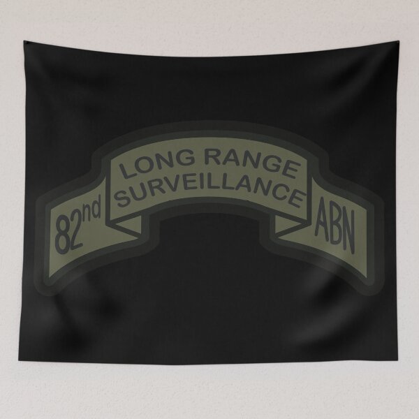 Item preview, Scroll - 82nd LRS Airborne Infantry OD Green designed and sold by Military Insignia Products.