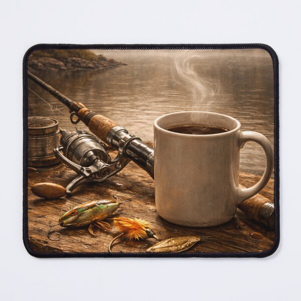 Item preview, Quiet Lake Morning Fishing Ritual designed and sold by EimSol.