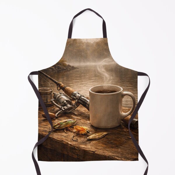 Item preview, Quiet Lake Morning Fishing Ritual designed and sold by EimSol.