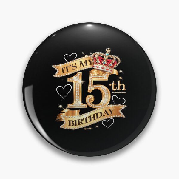 Item preview, It's My 15th Birthday, 15 Years Old, 15th Birthday Queen  designed and sold by MythWoot.