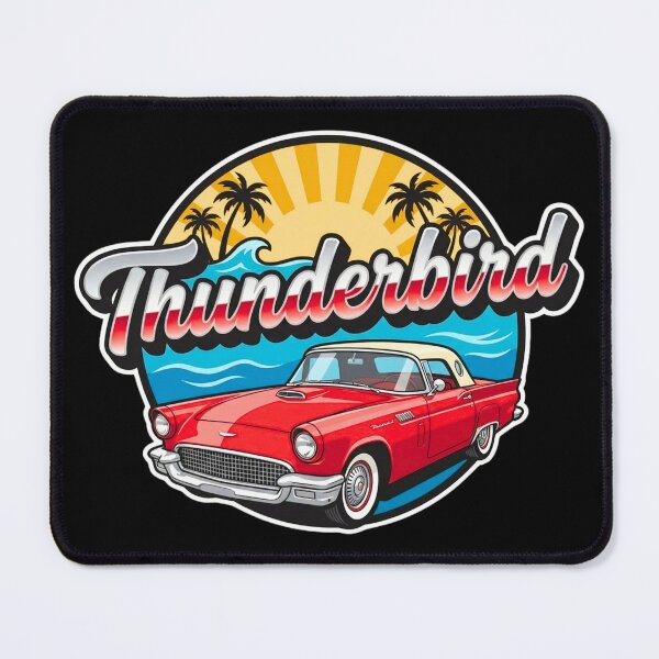 Item preview, 1957 Ford Thunderbird Classic Car Design | Vintage American Sports Car designed and sold by KatanaCreative.