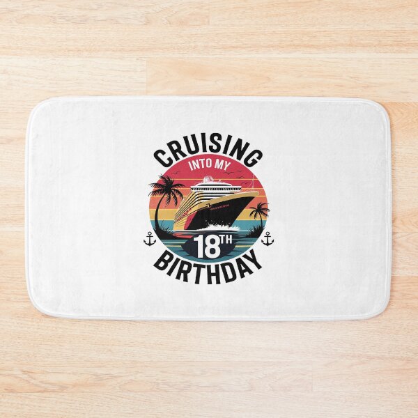 Item preview, Cruising Into My 18th Birthday Cruise 18 Year Old Bday Party  designed and sold by AquaKiev.