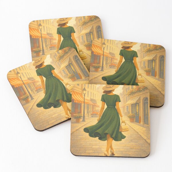 Item preview, Green Light Between Flowered Walls designed and sold by MIArt Studio.