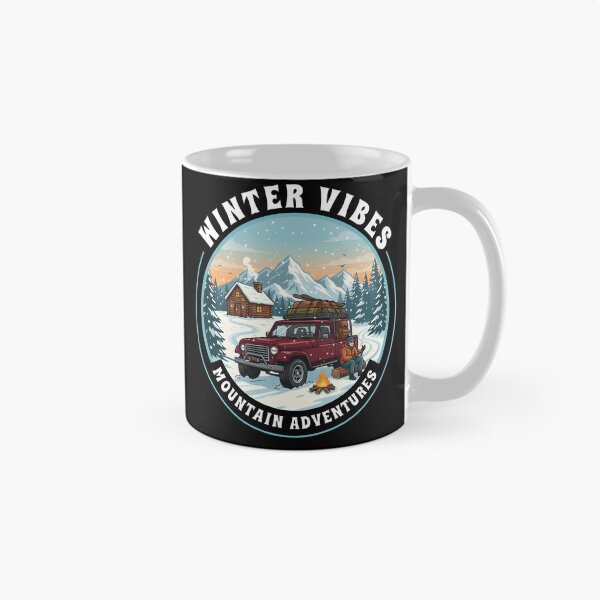 Item preview, Winter Vibes – Mountain Adventures Outdoor Travel Design designed and sold by Axivra.