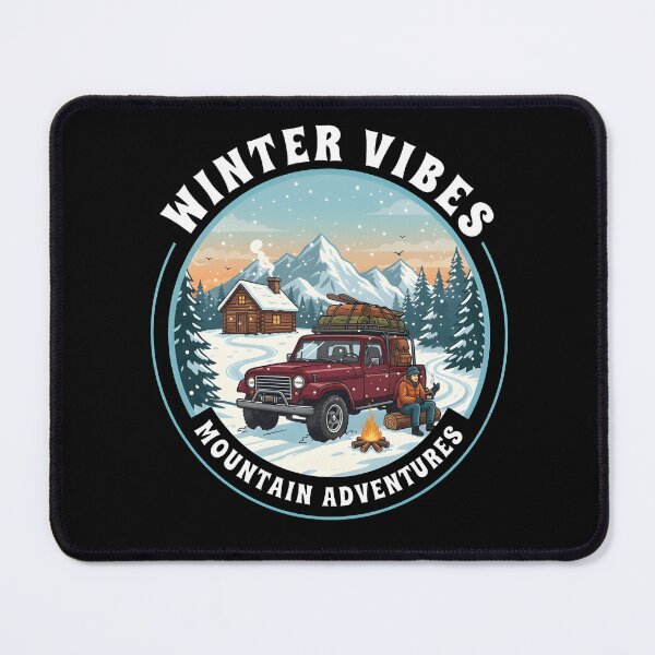 Item preview, Winter Vibes – Mountain Adventures Outdoor Travel Design designed and sold by Axivra.