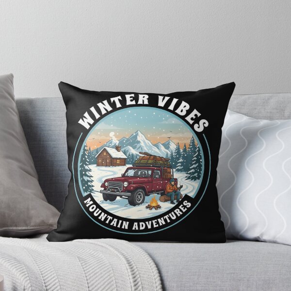 Item preview, Winter Vibes – Mountain Adventures Outdoor Travel Design designed and sold by Axivra.