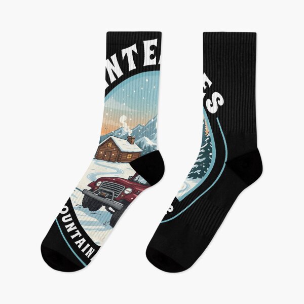 Item preview, Winter Vibes – Mountain Adventures Outdoor Travel Design designed and sold by Axivra.