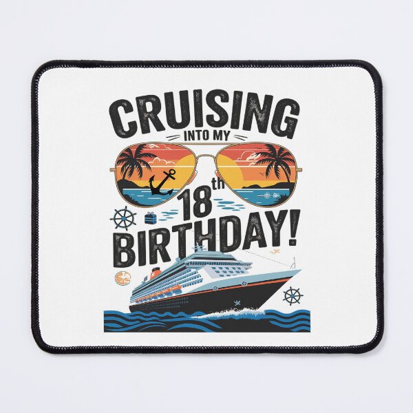 Item preview, Cruising Into My 18th Birthday Family Cruise 18 Birthday designed and sold by PowAcademy.