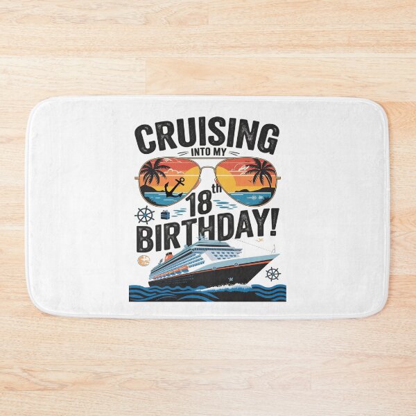 Item preview, Cruising Into My 18th Birthday Family Cruise 18 Birthday  designed and sold by PowAcademy.