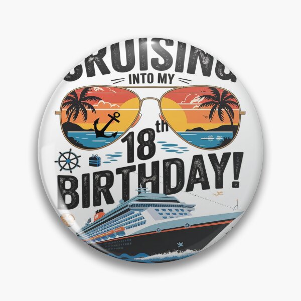 Item preview, Cruising Into My 18th Birthday Family Cruise 18 Birthday  designed and sold by PowAcademy.