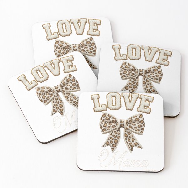 Item preview, Love Mama Leopard Bow Western Mama Aesthetic Design designed and sold by Raygunes.