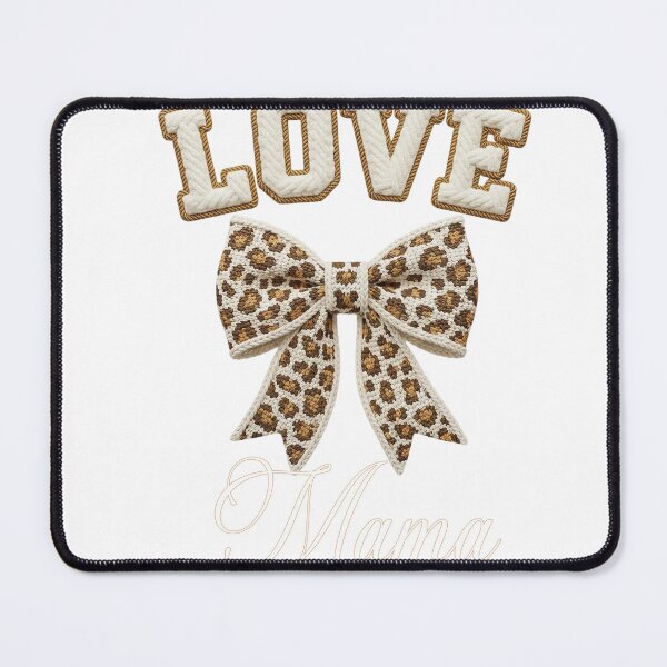 Item preview, Love Mama Leopard Bow Western Mama Aesthetic Design designed and sold by Raygunes.