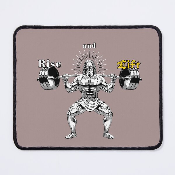 Item preview, Muscle Jesus at the Gym designed and sold by DxterCrz.