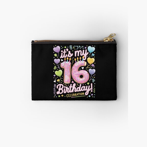 Item preview, It's My 16th Birthday Doughnut Happy 16 Years Old Girl Kids  designed and sold by MythWoot.