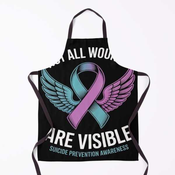 Item preview, Not All Wounds Are Visible Suicide Awareness designed and sold by trinfhri.