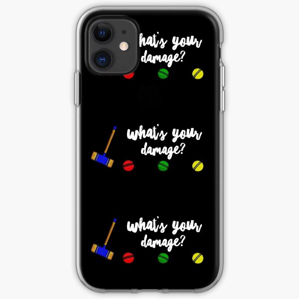 What’s Your Damage? iPhone Soft Case