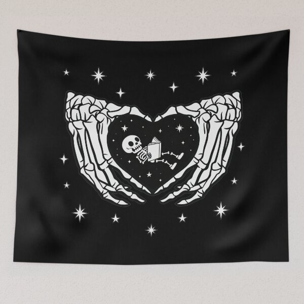 Item preview, The skeleton of love with knowledge designed and sold by Atee Optimistic.