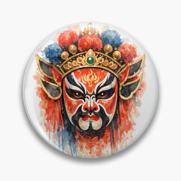 Item preview, Bian Lian Chinese Opera Mask designed and sold by Sarcastic designs.