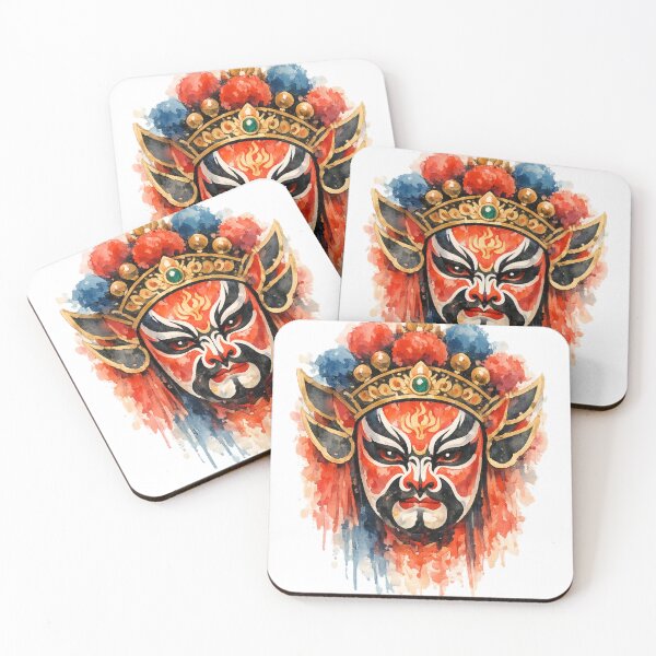Item preview, Bian Lian Chinese Opera Mask designed and sold by Sarcastic designs.