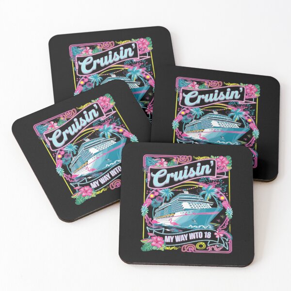 Item preview, Cruising My Way Into 18 For A 18th Birthday Cruise  designed and sold by AquaKiev.