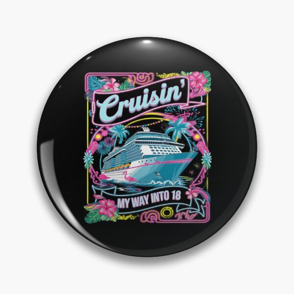 Item preview, Cruising My Way Into 18 For A 18th Birthday Cruise designed and sold by AquaKiev.