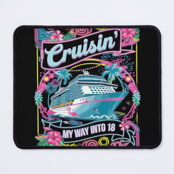 Item preview, Cruising My Way Into 18 For A 18th Birthday Cruise designed and sold by AquaKiev.