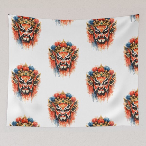 Item preview, Bian Lian Chinese Opera Mask designed and sold by Sarcastic designs.