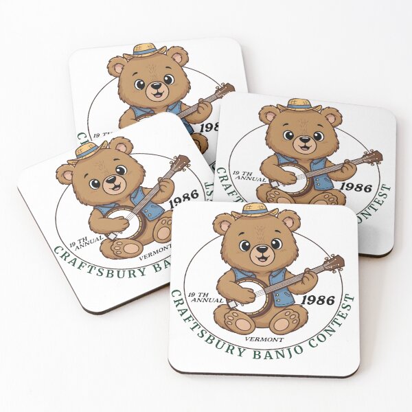 Item preview, Craftsbury Banjo Contest 1986 Cute Bear designed and sold by TeddybearClub.