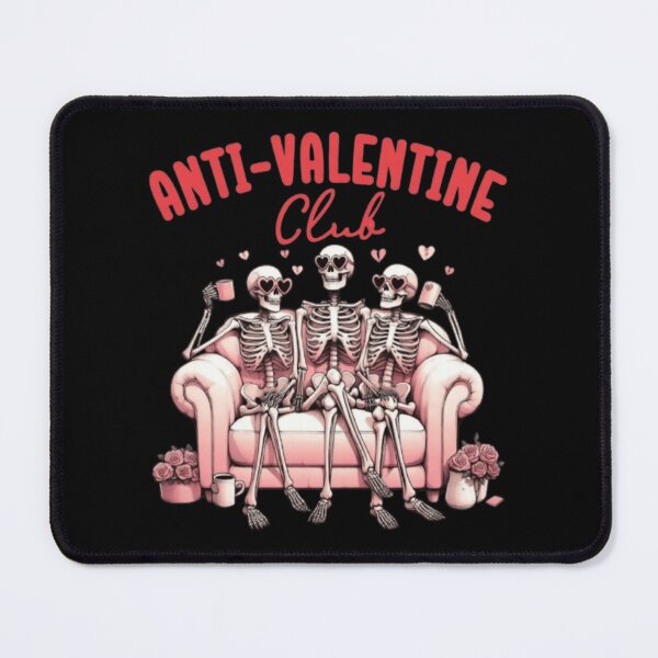 Item preview, Anti-Valentine's Club Day Funny Valentines Day designed and sold by Thread&Fable.