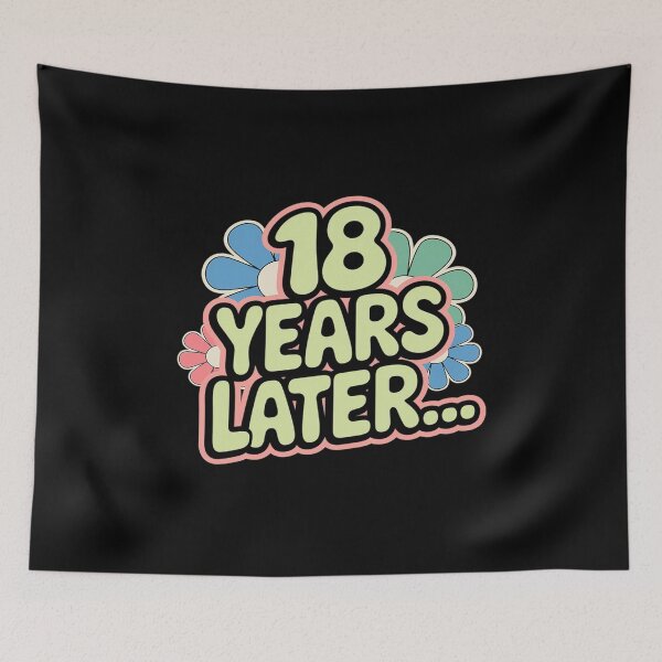 Item preview, Eighteen 18 Years Later Birthday Party Meme Men Women  designed and sold by PowAcademy.