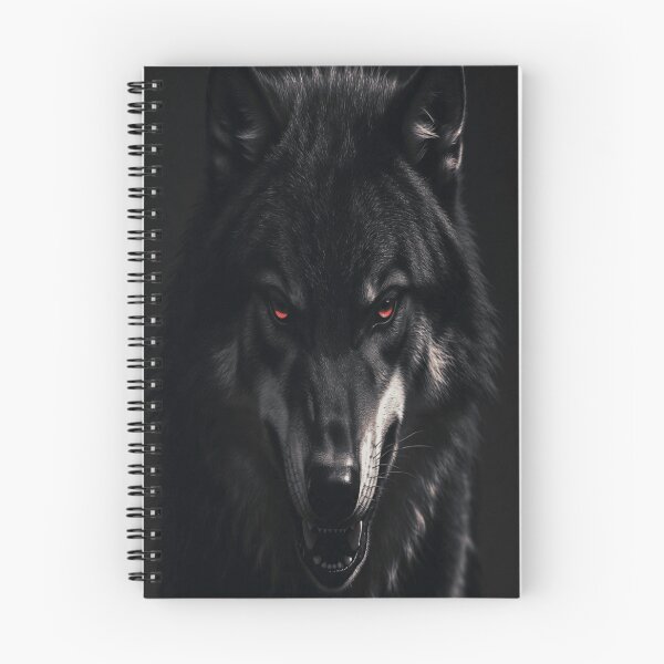 Item preview, Savage Wolf Portrait Hoodie designed and sold by NovaDigitalArt45.