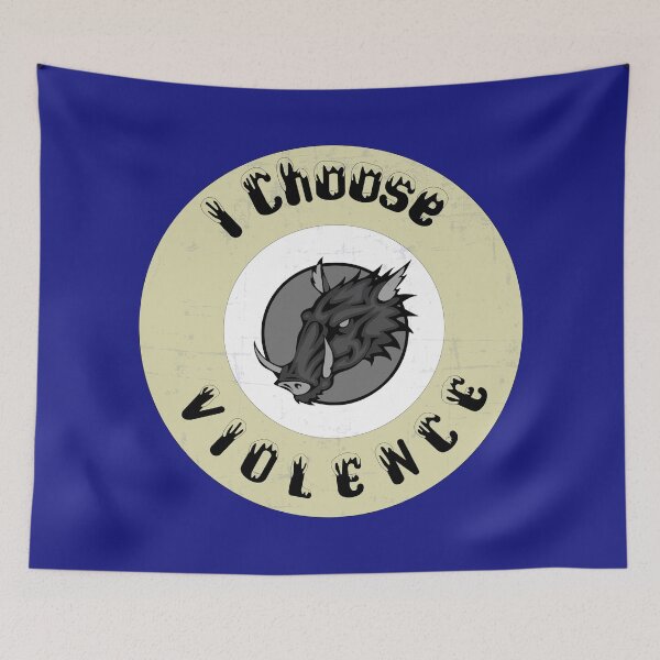 Item preview, I choose violence designed and sold by ShuaibDesigns.