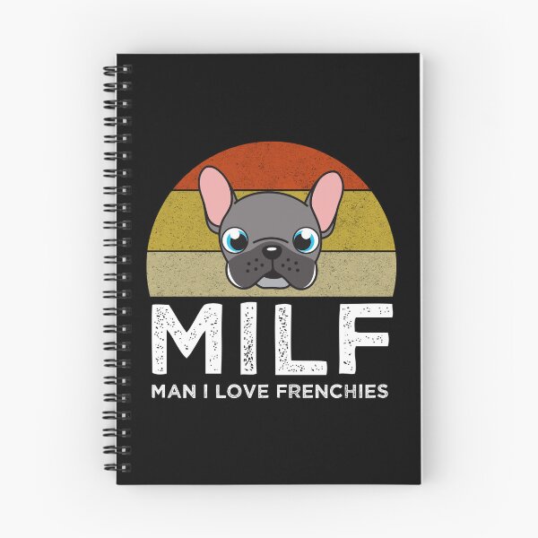 Item preview, MILF - Man I Love Frenchies. designed and sold by Cat Lady Designs.