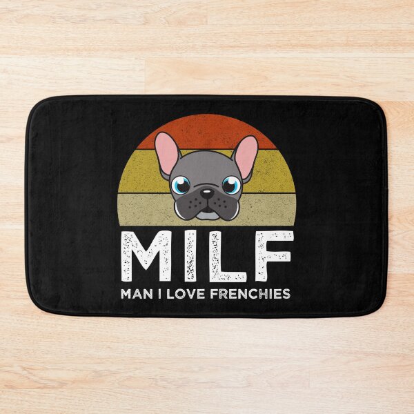 Item preview, MILF - Man I Love Frenchies. designed and sold by Cat Lady Designs.