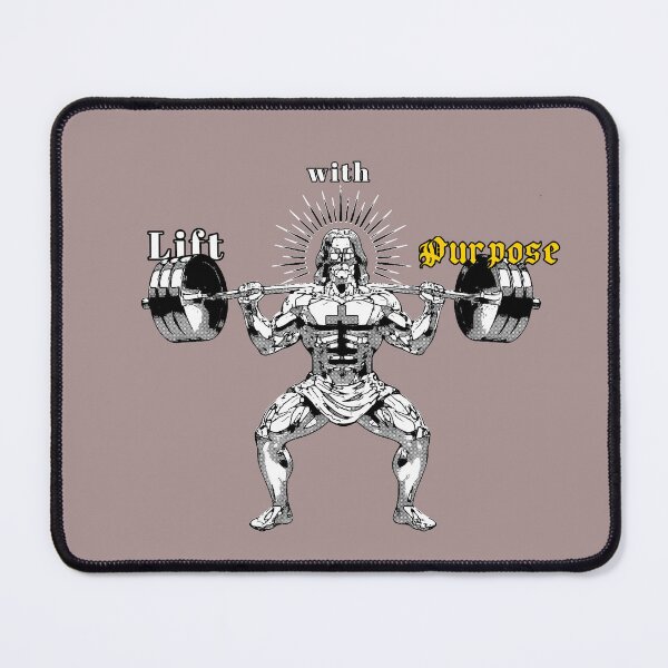Item preview, Muscle Jesus at the Gym designed and sold by DxterCrz.