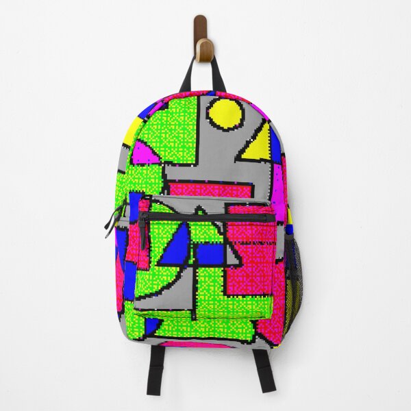 Item preview, "Colorful Geometric Collage with Overlapping Shapes" designed and sold by nighttime1990.