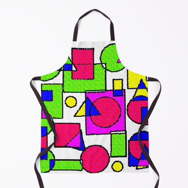 Item preview, "Colorful Geometric Collage with Overlapping Shapes" designed and sold by nighttime1990.