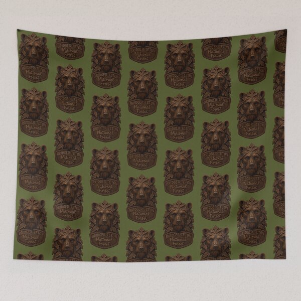 Item preview, Bridger Teton National Forest designed and sold by Broken Antler Designs .