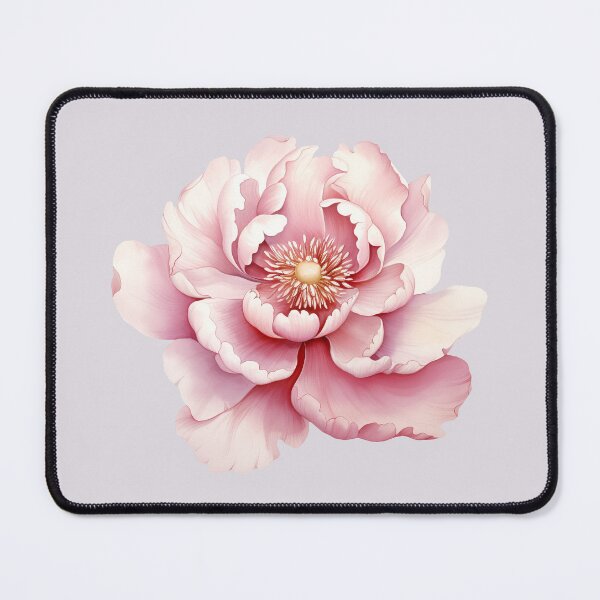 Item preview, Closeup of a Blooming Pink Peony designed and sold by Violet Peonies.