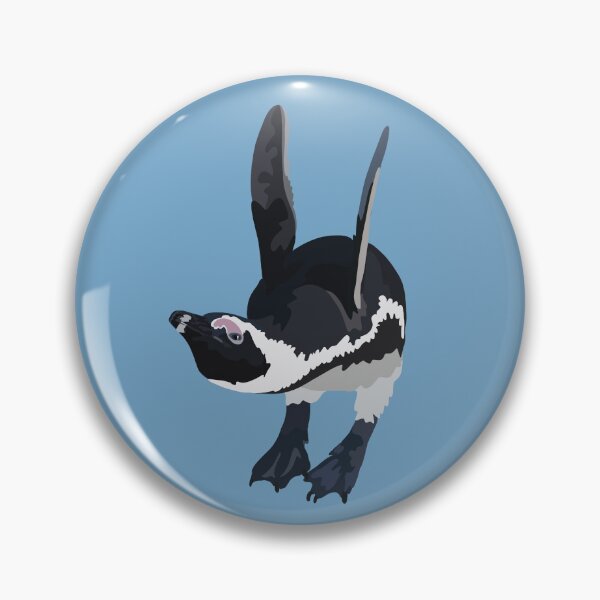 Item preview, African Penguin Illustration Wildlife Art designed and sold by PrettylittlepastelUk.